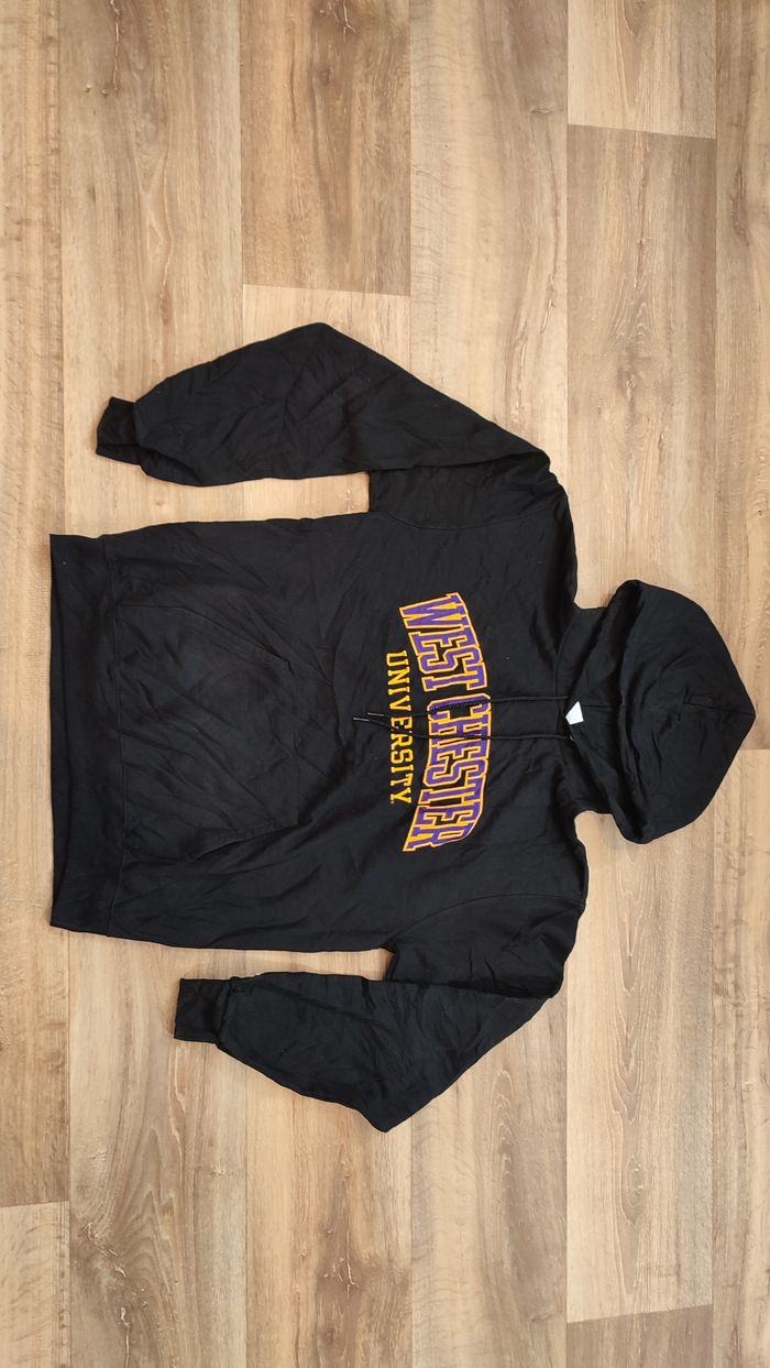 Vêtement Homme Sweatshirts Sweats pull à capuche noir Champion taille M #Retrostreet - photo numéro 7