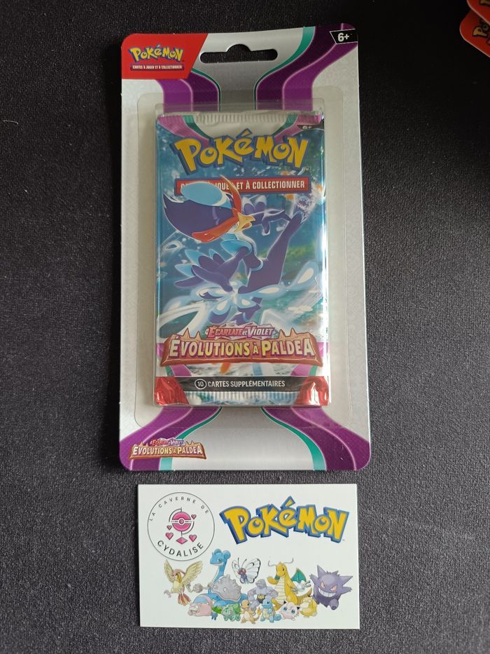 Booster EV02 Écarlate Et Violet sous blister - Evolution à Paldea - Palmaval