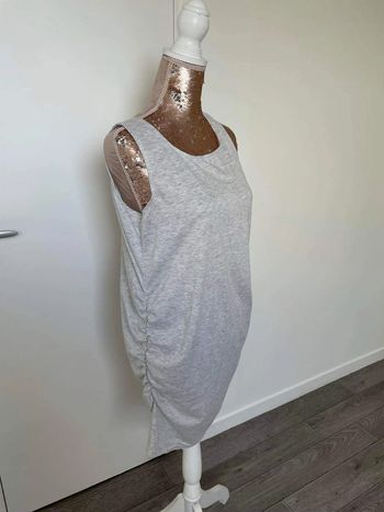 Robe de grossesse grise taille M