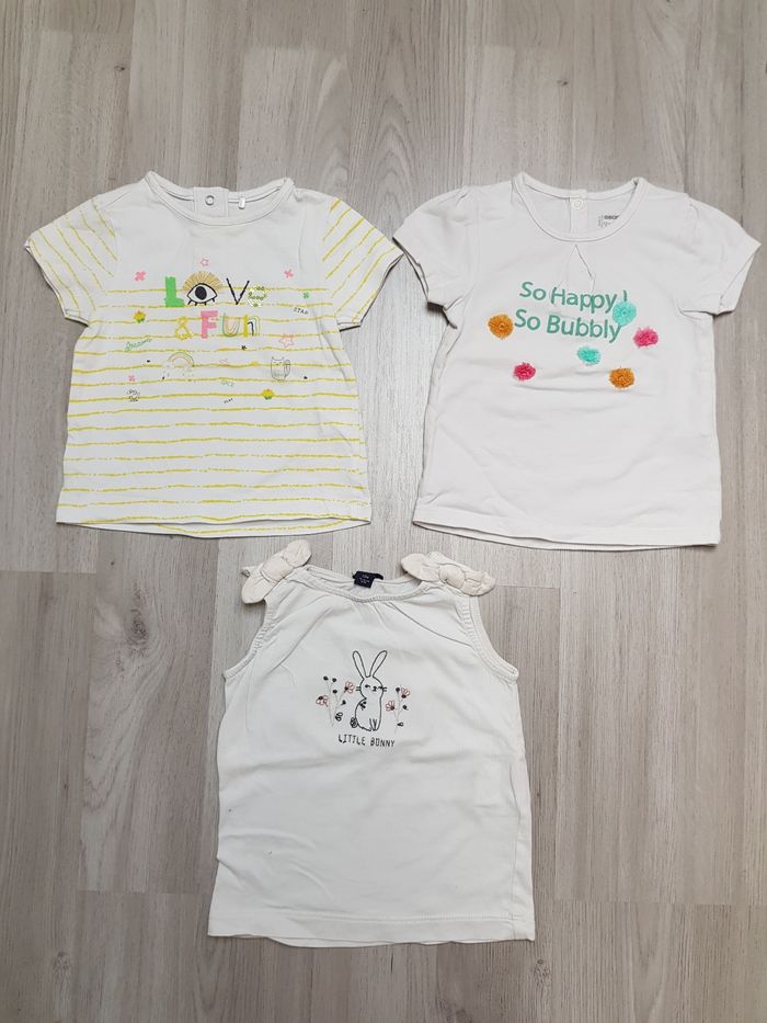 Tee-shirt fille 12 mois