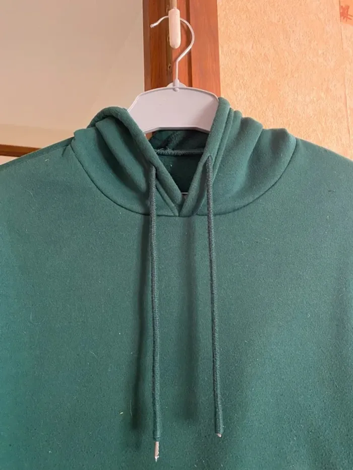 Sweat vert Shein – Confort & style pour la rentrée 🍂 (Taille XL) - photo numéro 4