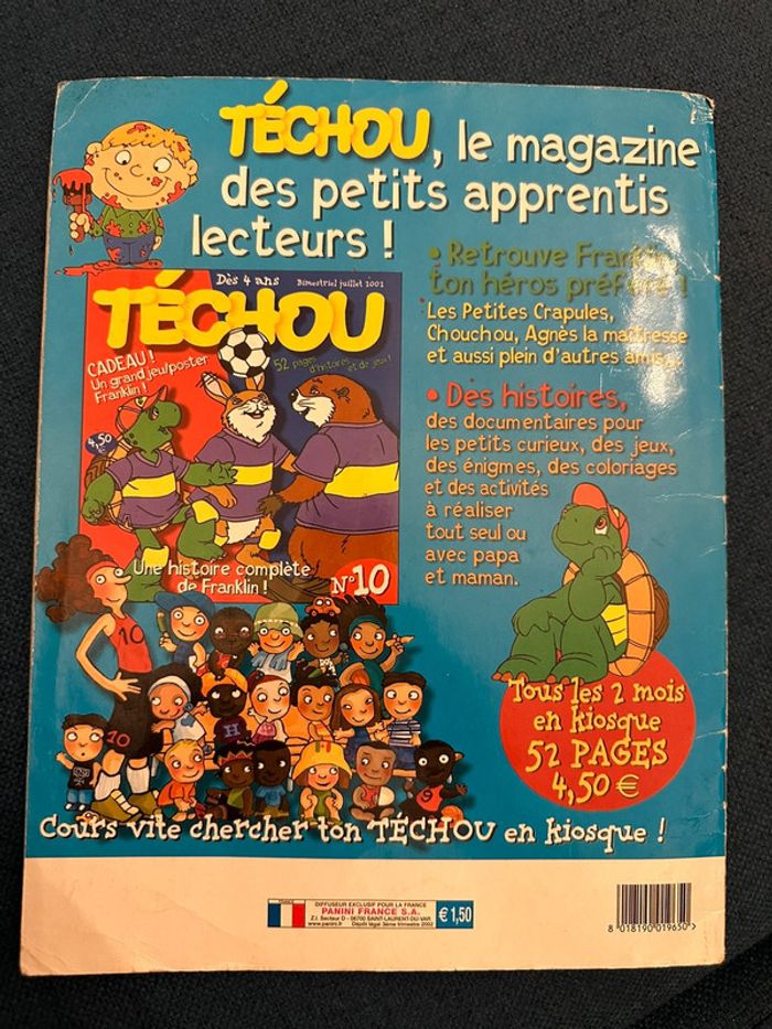 Album livre Panini complet stickers autocollants Franklin la tortue - photo numéro 2