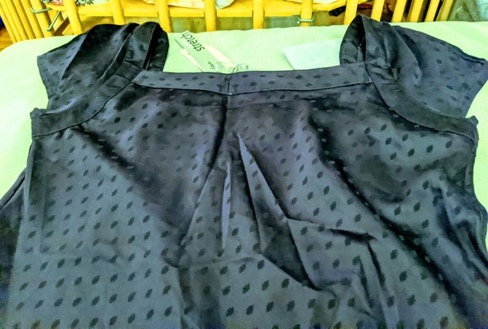 Chemisier manches courtes violet - photo numéro 6