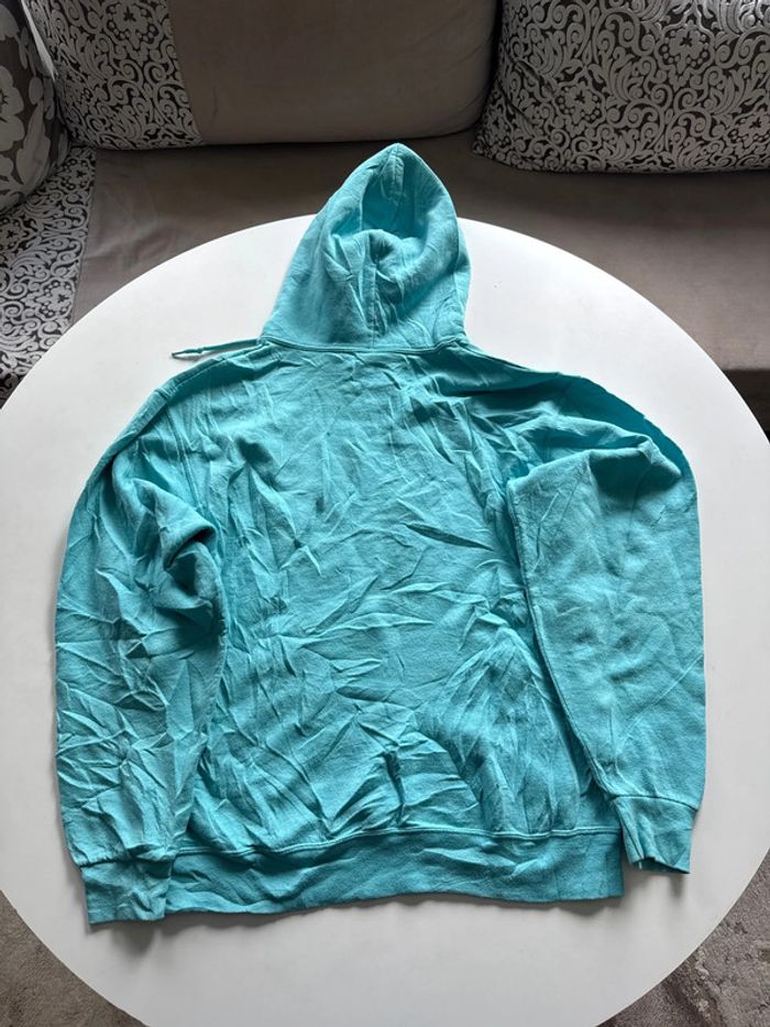 Sweat à capuche turquoise Yooper Upper Peninsula – Jerzees – Taille M - photo numéro 6