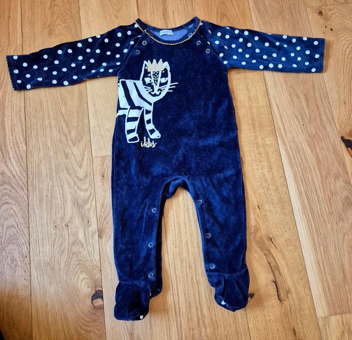 Pyjama velours 1 an IKKS