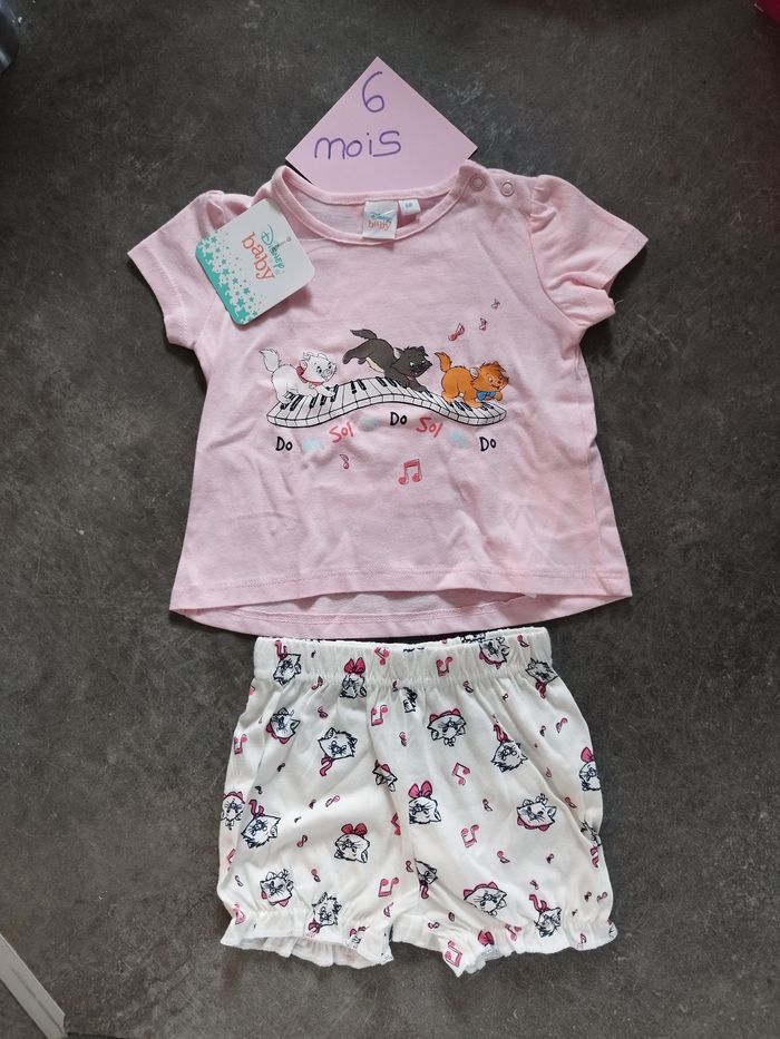 Pyjashort Marie 9 mois