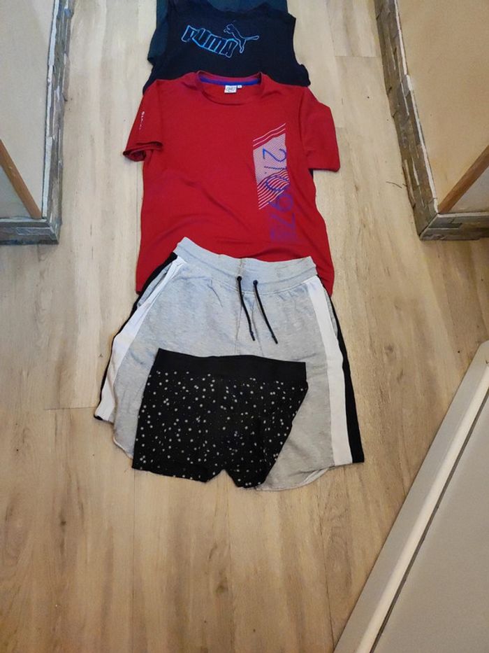 Lot de plusieurs t-shirts 14-16 xs s - photo numéro 2