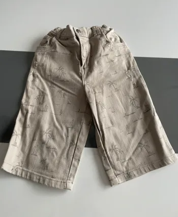 Bermuda beige palmier