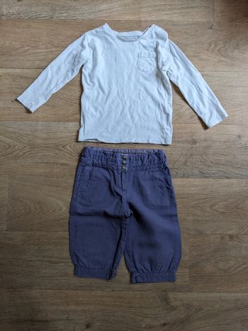 Ensemble t shirt et short 3 ans