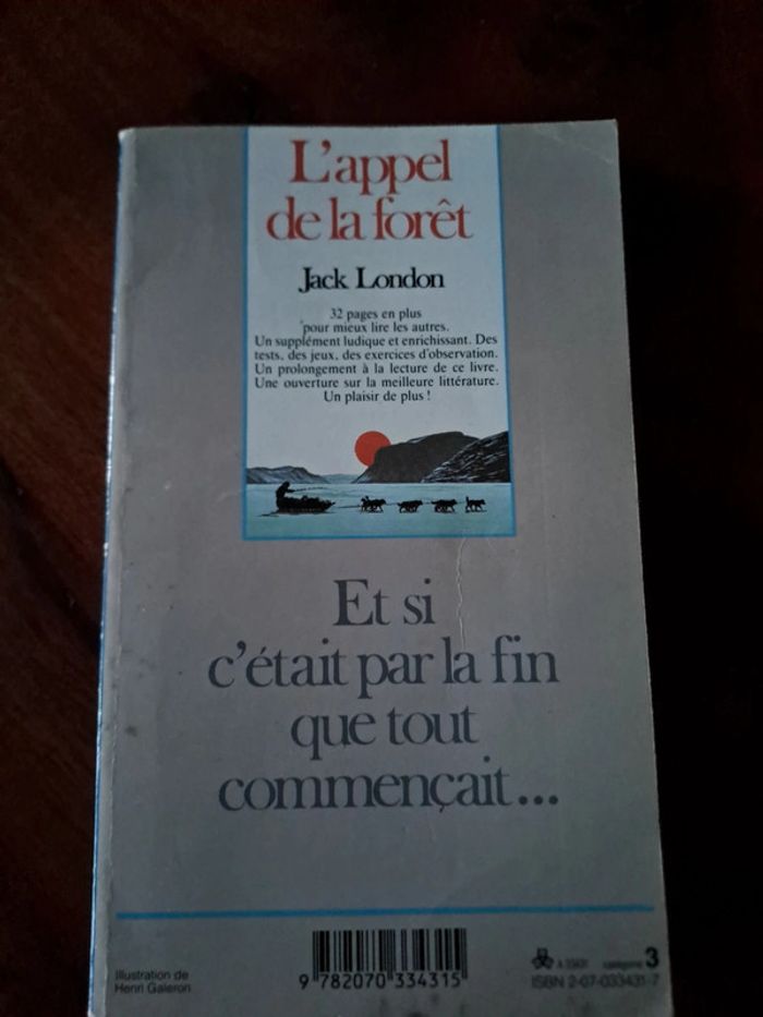 Livre l'Appel de la Forêt, Jack London - photo numéro 2