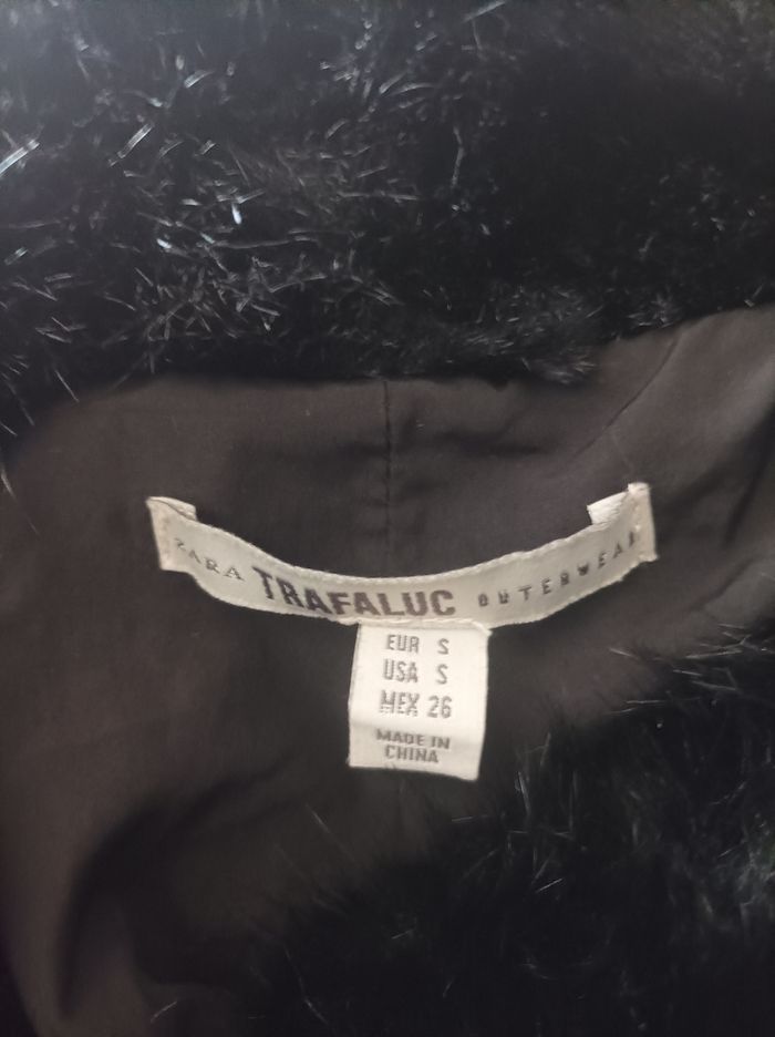 Manteau fourrure femme taille s 36 de marque Zara trafaluc - photo numéro 4