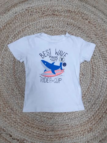 Tee shirt requin Influx 24 mois