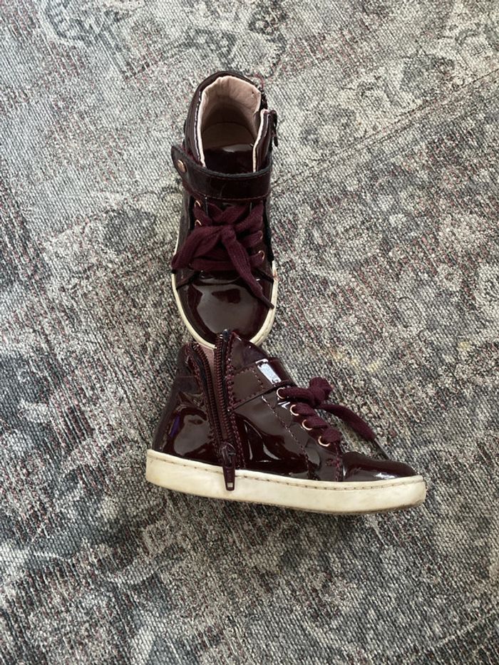 Bottines bordeaux jacadi - photo numéro 2