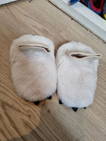 Chausson tout doux bébé patte