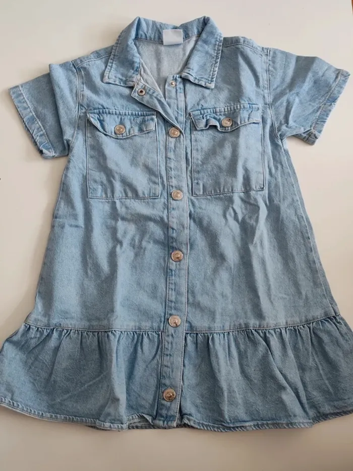Robe en jean Zara 122cm
