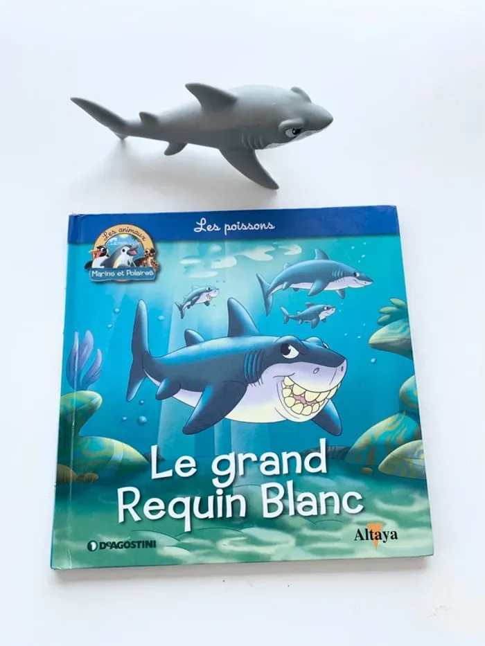 📚 livre avec figurine les animaux marins et polaires. altaya De agostini - photo numéro 2