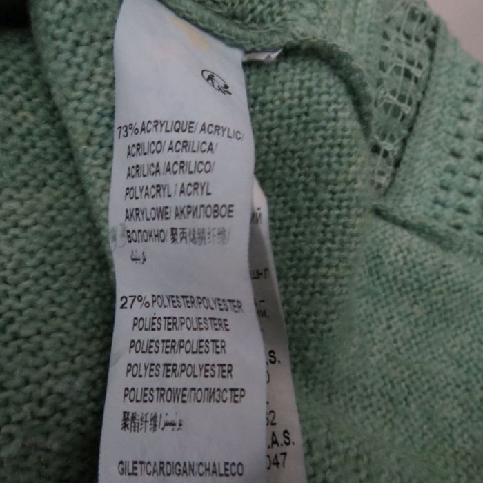 💚 Cardigan vert sauge KIABI – Taille L – Maille ajourée – Parfait état ! 💚 - photo numéro 9