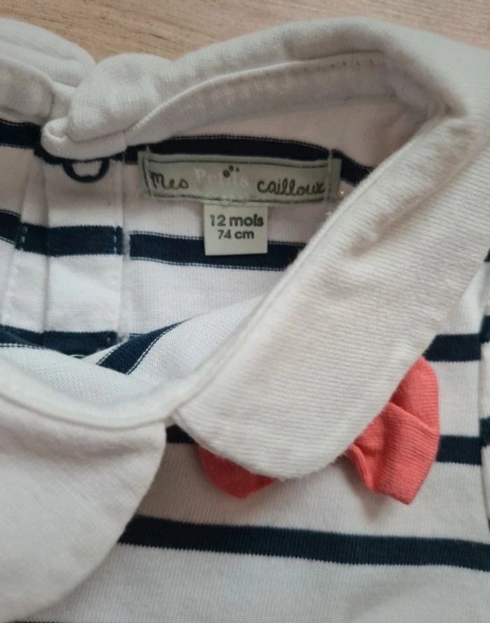 Robe mes petits cailloux 12 mois - photo numéro 3