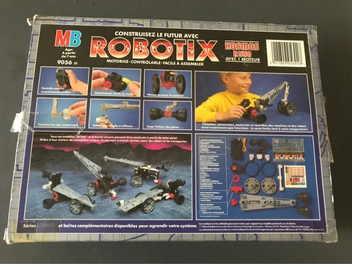 Jeu de construction mb robotix complet kosmos r550 - photo numéro 20