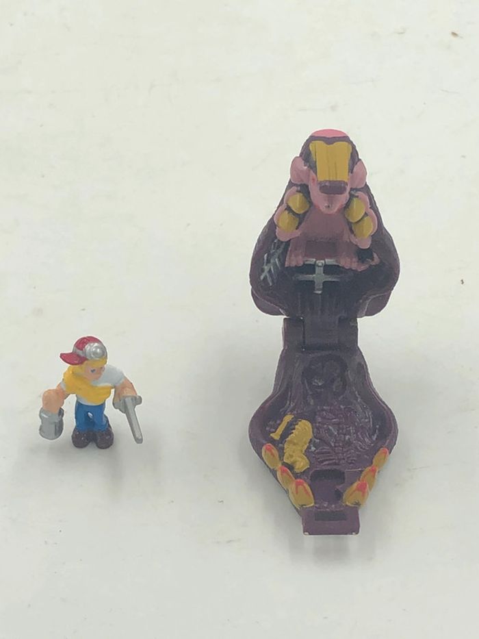 Mighty Max Shrunken Heads Rat piège Bluebird complet 1992 - photo numéro 8