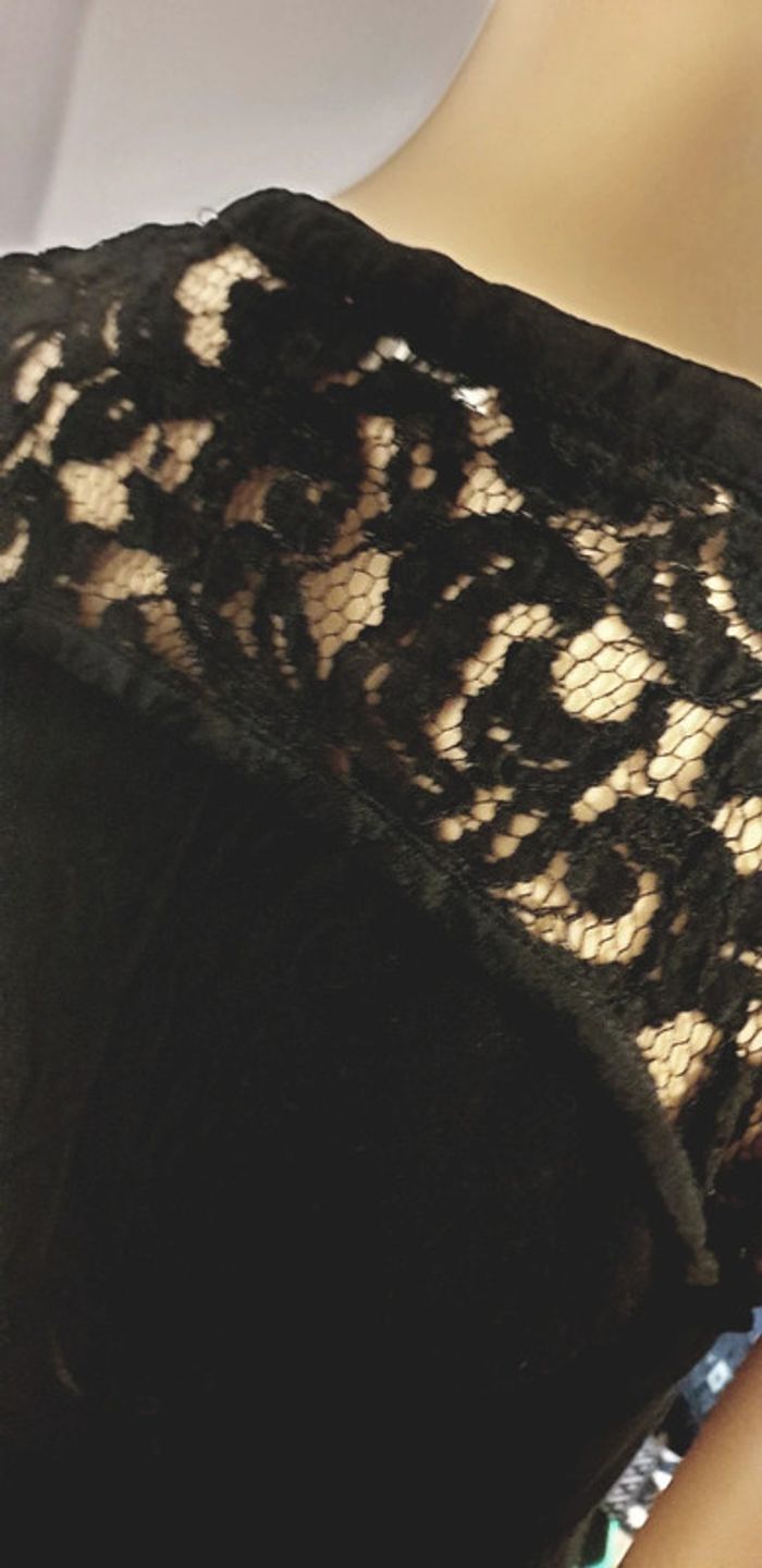 💜 Haut a dentelles taille 36 M Naf naf #emyfleury_36femme - photo numéro 4