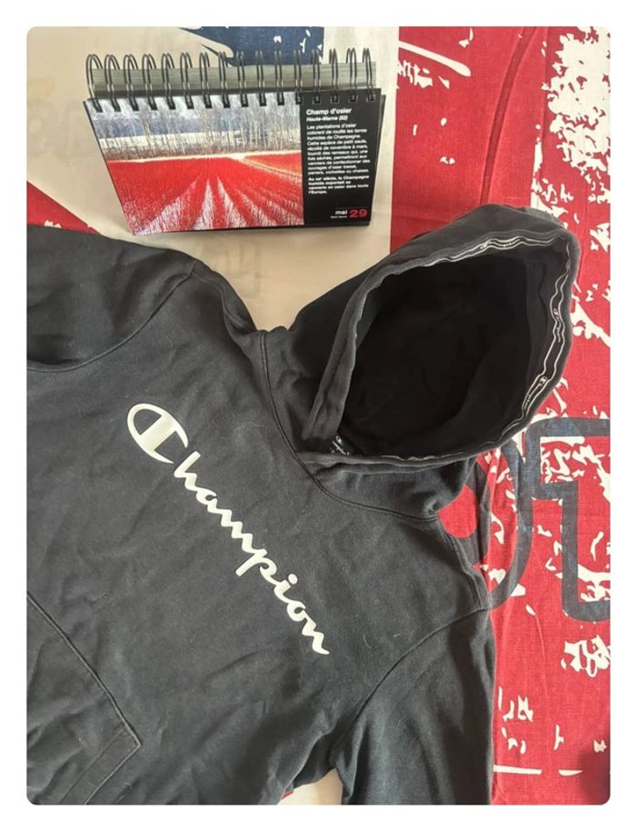 Sweat champion taille xs noir
