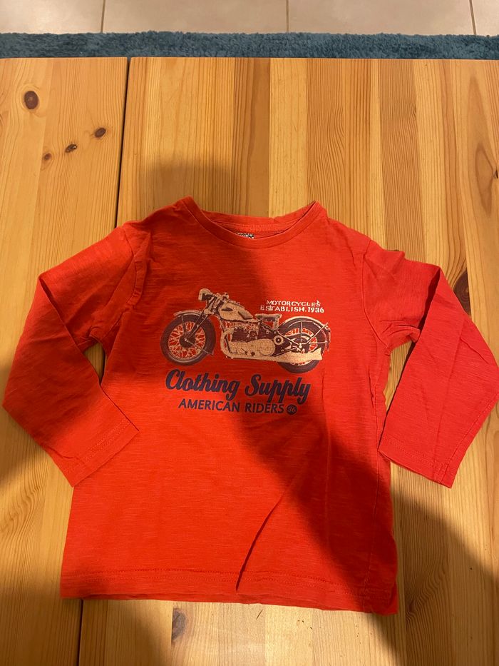 T-shirt manche longue Tape a l’œil 4 ans