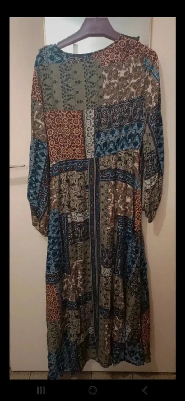 Robe longue bleue - photo numéro 3