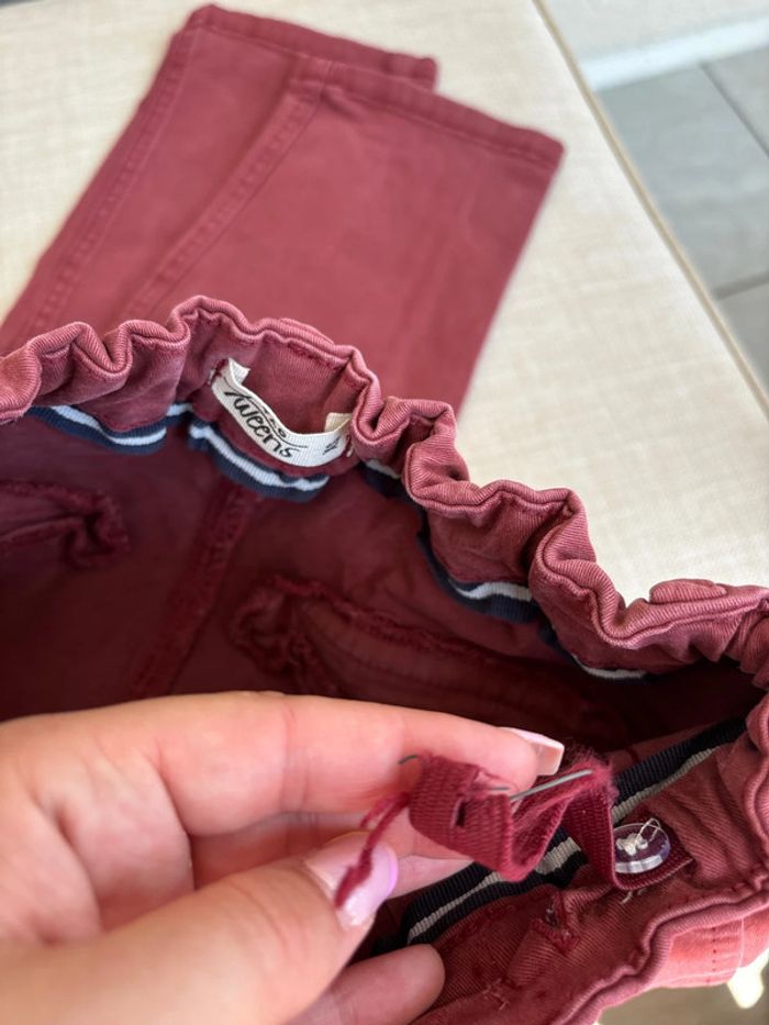 Chino rouge bordeaux - photo numéro 5