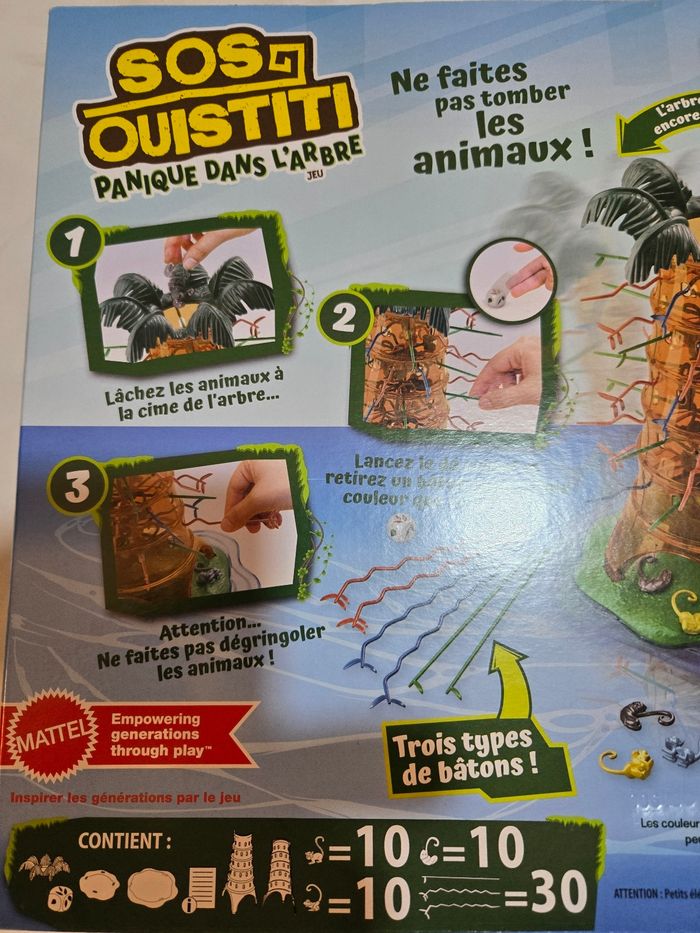 Jeu de société SOS ouistiti Mattel - photo numéro 4