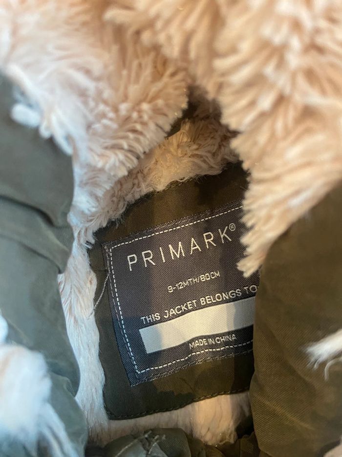 Manteau fille 12 mois Primark - photo numéro 2