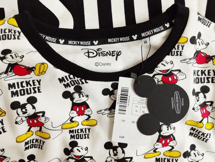 Sweat imprime mickey - disney - t. Xl - neuf - photo numéro 5