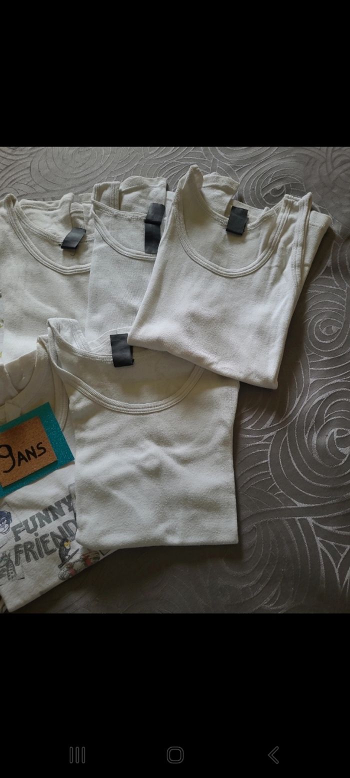 Lot de 9 débardeurs de corps - photo numéro 4