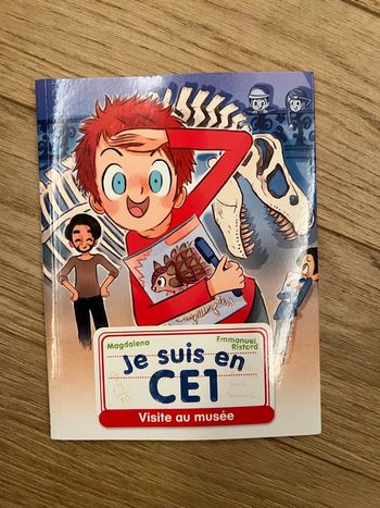 Livre je suis en ce1 - visite au musée neuf