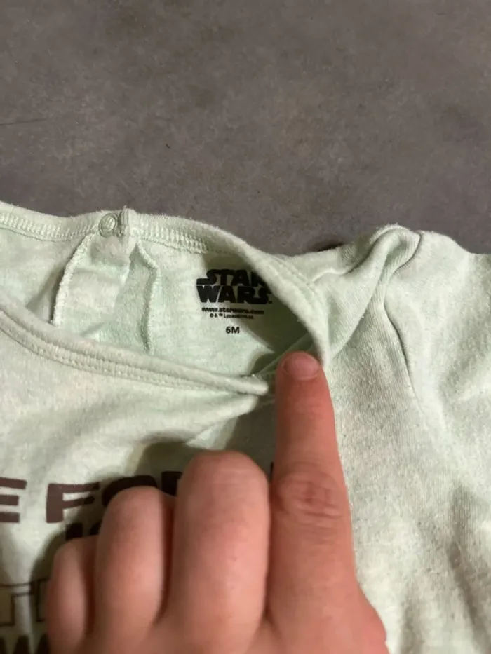 Pyjama Grogu Star Wars 6 mois - photo numéro 2
