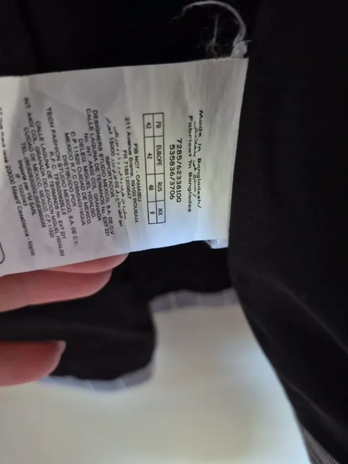 Veste à carreaux - photo numéro 5
