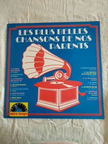 Disque 33 tours Les plus belles chansons de nos i