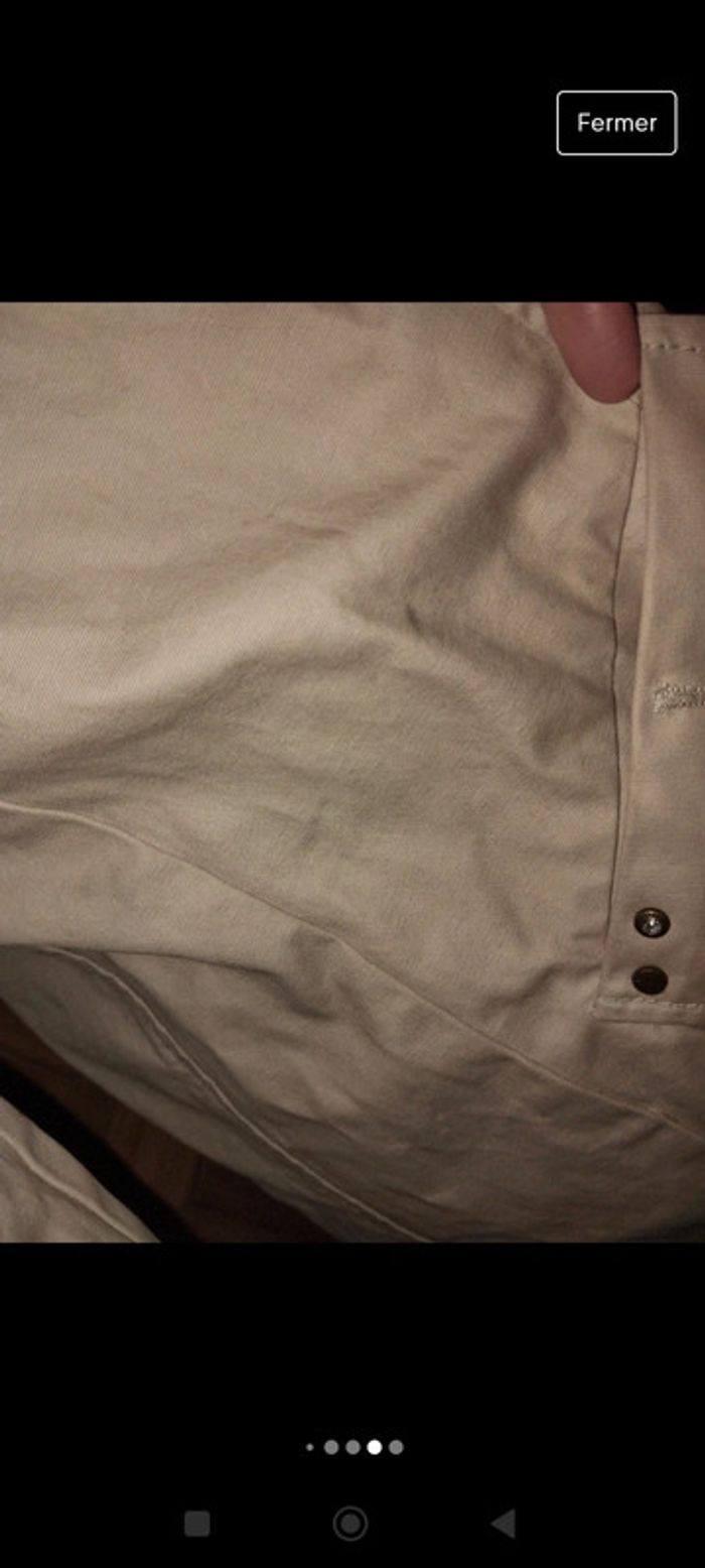 Trench style imperméable toile ciré coton enduit taille s DDP - photo numéro 5