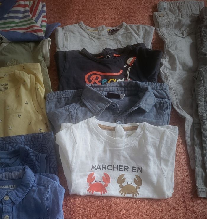 Lot vêtements garçon du 12 au 24 mois - photo numéro 3