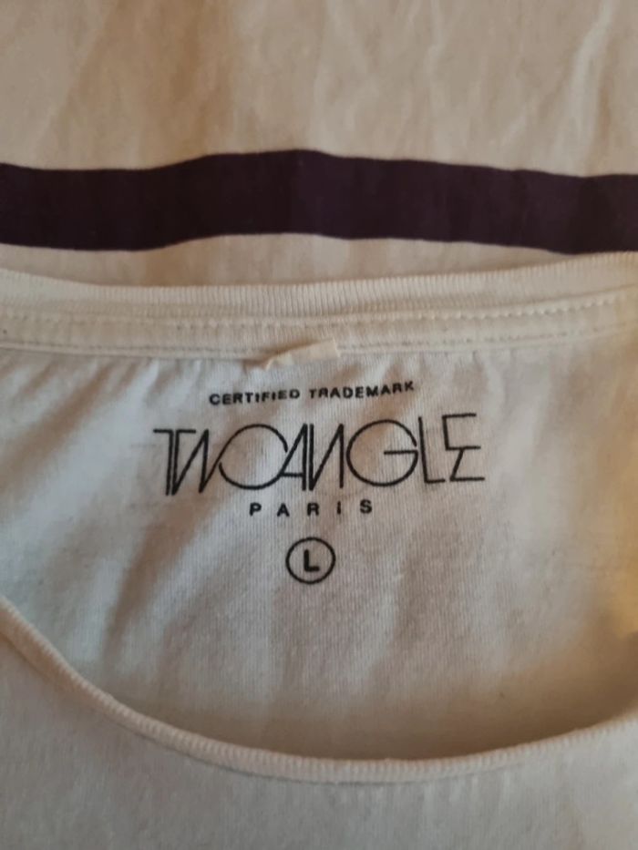 Triangle taille L impression homme - photo numéro 4