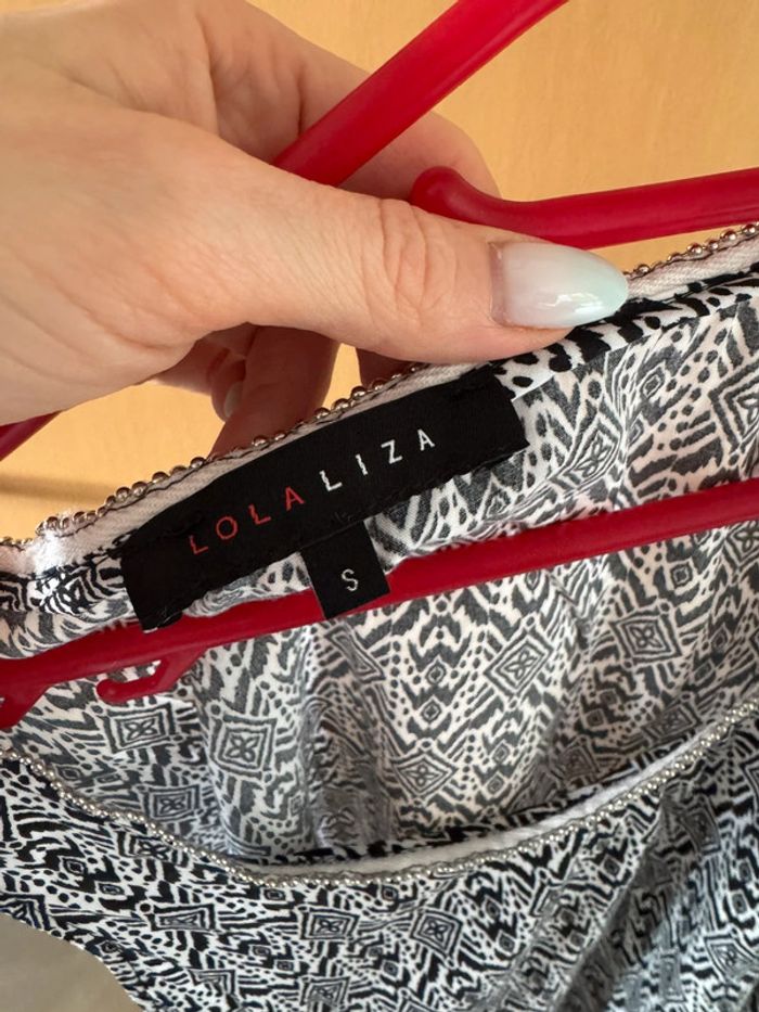 Top lola Liza noir et blanc - photo numéro 4