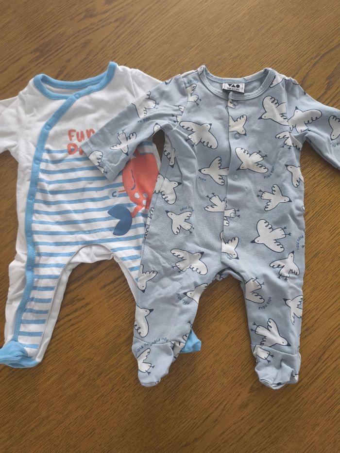 Lot de deux pyjamas