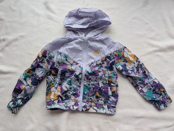 Veste fine de pluie lilas et fleurs - 4 - Nike