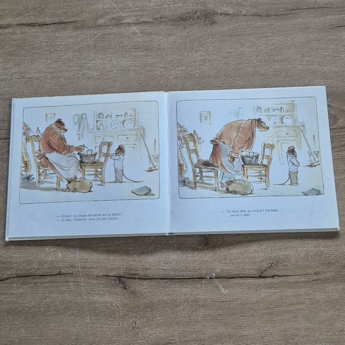 Livre Ernest et Célestine au cirque - photo numéro 3