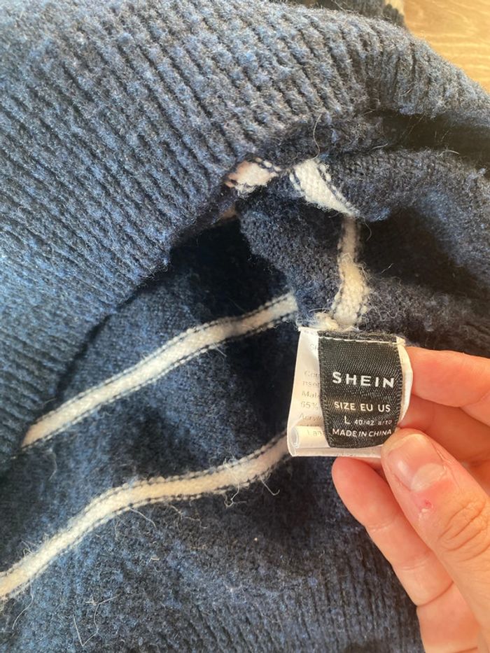 Pull en laine taille L - photo numéro 4