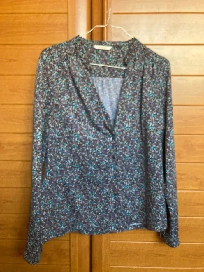Chemise blouse femme 38 coton camaïeu