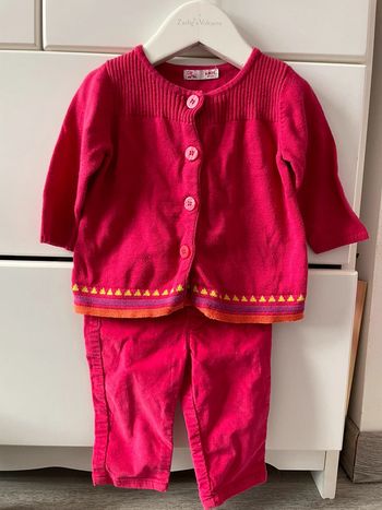 Ensemble pantalon hiver et gilet 6 mois