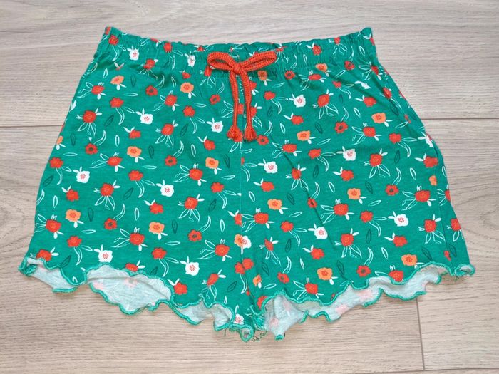 Short vert léger fille 24 mois