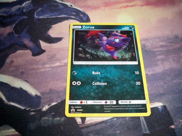 Pokémon - Zorua  SM 84 holo  black star promos - carte pokémon - photo numéro 3