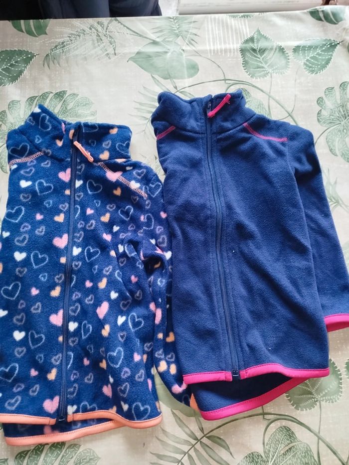 2 polaires juste laver fille 3 ans - photo numéro 3